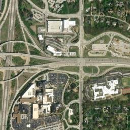 Saint Louis County map(satellite map)
