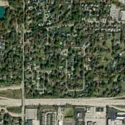Frontenac map(satellite map)