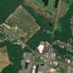 Sherwood Forest Mobile Home Park Delaware High Resolution Satellite Map