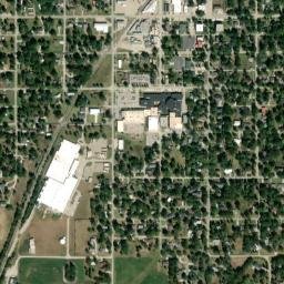 Osage City map(satellite map)