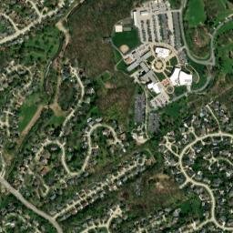 14953 Royalbrook Drive Chesterfield High Resolution Satellite Map