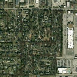 Satellite view of Old Warson Country Club