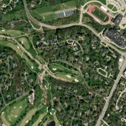Clarkson Valley map(satellite map)