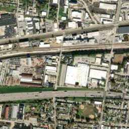 5400-5414 Daggett Avenue, St. Louis, MO High Resolution Satellite Map