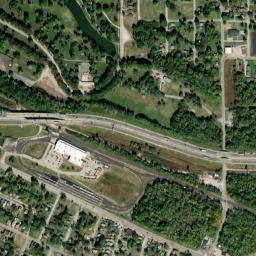 I-64 East St Louis IL 62205 America Satellite Map