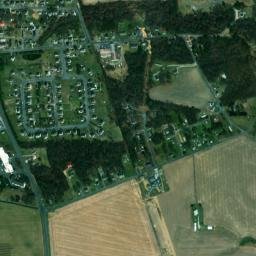 Hurlock map(satellite map)