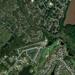 Pot Nets West Delaware High Resolution Satellite Map