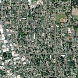 Healdsburg map(satellite map)