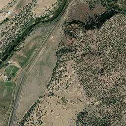 Browns Canon Colorado High Resolution Satellite Map