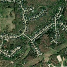 17566 Garden Ridge Circle Glencoe MO High Resolution Satellite Map