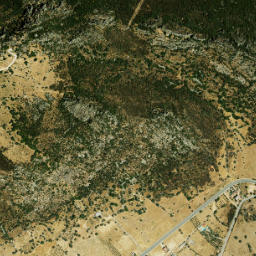 Santa Eufemia map(satellite map)