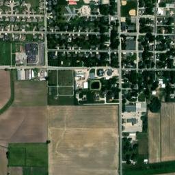 Aviston map(satellite map)