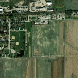 Clinton County map(satellite map)