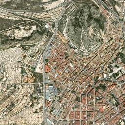 Castalla map(satellite map)