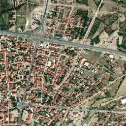 Çay map(satellite map)