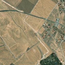 Yazıhan map(satellite map)