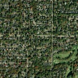 Glendale map(satellite map)
