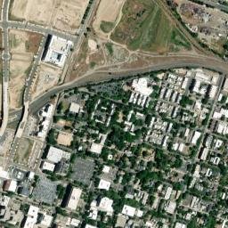 Sacramento High Resolution Satellite Map