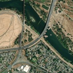 Elvas California High Resolution Satellite Map