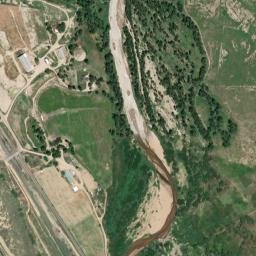 Buttes Colorado High Resolution Satellite Map