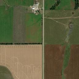 South Burlingame Road, Osage City, KS High Resolution Satellite Map