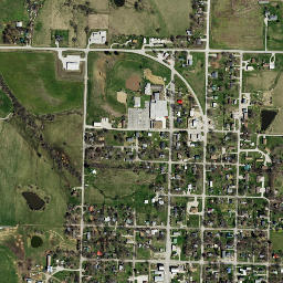 300 N Lee St Leeton MO 64761 High Resolution Satellite Map