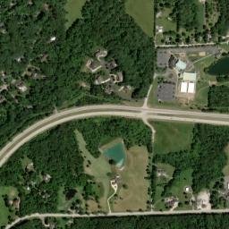 17736-17740 Manchester Road, Wildwood High Resolution Satellite Map