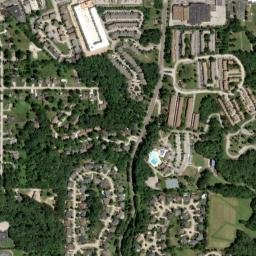 579-627 Woodhill Estates Drive Ellisville MO High Resolution Satellite Map