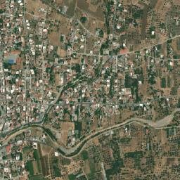 Psachná map(satellite map)