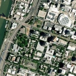 Tower Bridge High Resolution Satellite Map