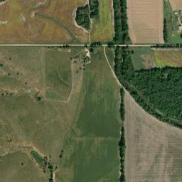 Wells Fargo Rd Marquette Kansas High Resolution Satellite Map