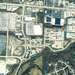 2223-2233 Missouri Boulevard, Jefferson City High Resolution Satellite Map