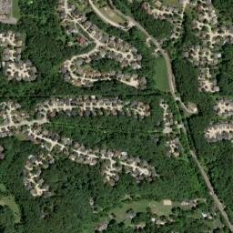 433-455 Kiefer Creek Rd, Ballwin, MO 63021 High Resolution Satellite Map