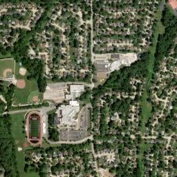 838-884 Windingpath Lane, Manchester, MO High Resolution Satellite Map