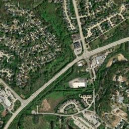 13060-13098 Barrett Meadows Dr Ballwin MO High Resolution Satellite Map