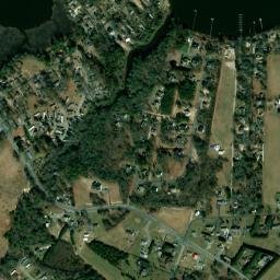 Sandy Beach Delaware High Resolution Satellite Map