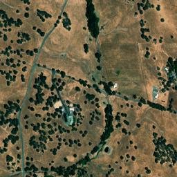 Flonellis California High Resolution Satellite Map