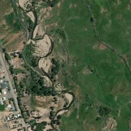Coleville California High Resolution Satellite Map