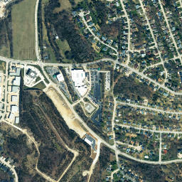 1106 Cari Ann Drive, Jefferson City, MO High Resolution Satellite Map