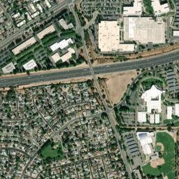 Mayhew California High Resolution Satellite Map