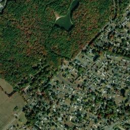 Denton Manor Delaware High Resolution Satellite Map