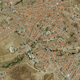 Hornachos map(satellite map)