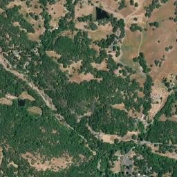 Mark West Springs California High Resolution Satellite Map