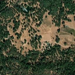 Coyoteville California High Resolution Satellite Map