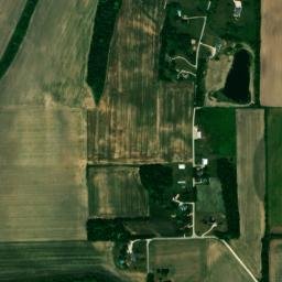 County Road 500 West, Vincennes, IN High Resolution Satellite Map