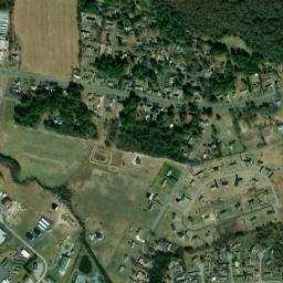 Lake Pines Delaware High Resolution Satellite Map