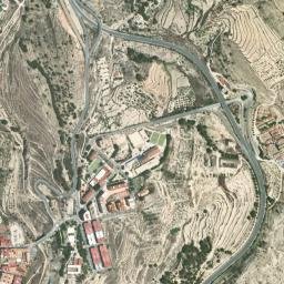 Jijona map(satellite map)
