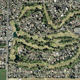 El Macero California High Resolution Satellite Map