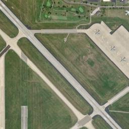 Scott Air Force Base map(satellite map)
