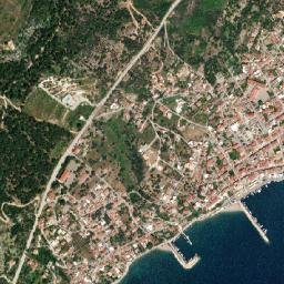 Astakós map(satellite map)
